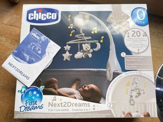 Movil de cuna Next2Dreams Chicco sin uso.