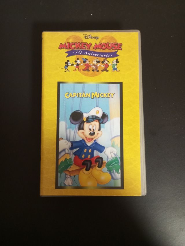 Películas VHS Disney. Capitán Mickey