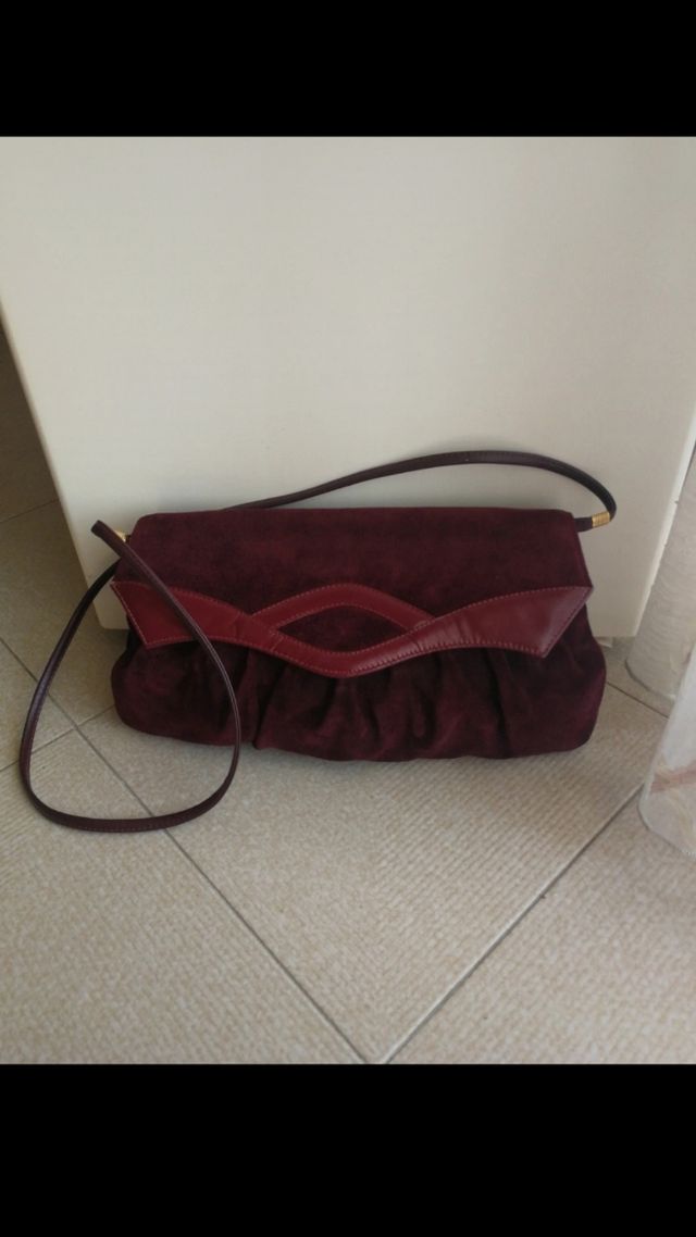 Borsetta scamosciata