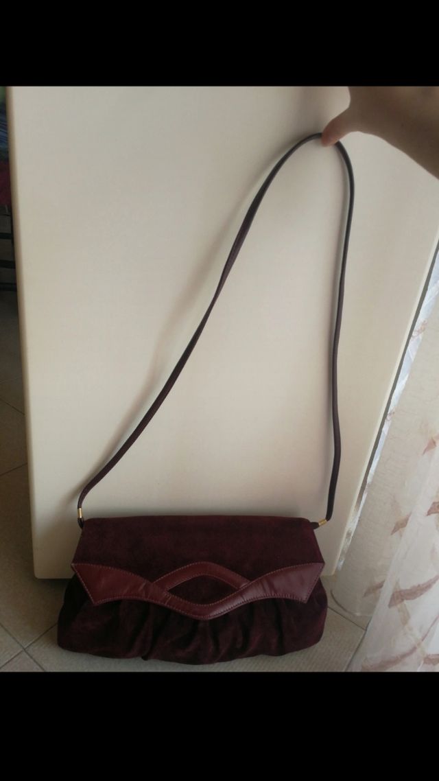 Borsetta scamosciata