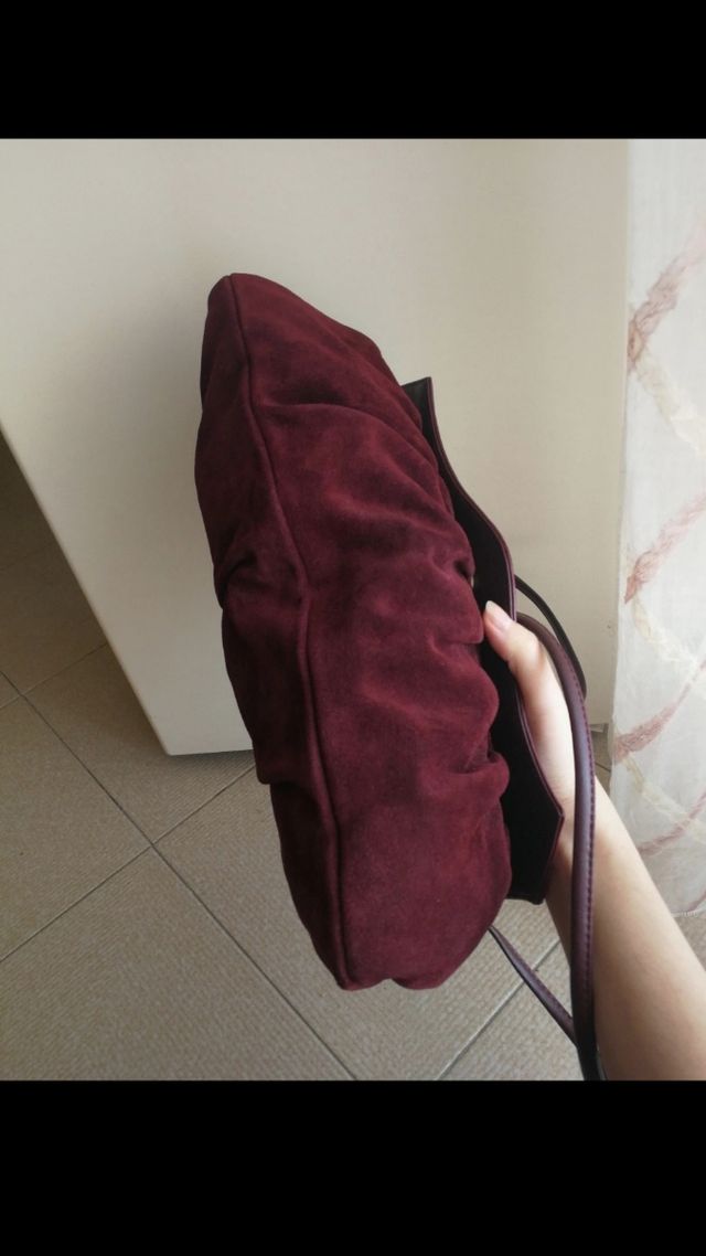 Borsetta scamosciata