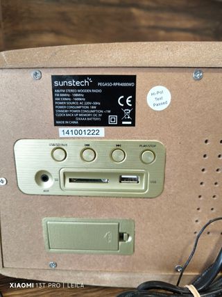Radio vintage sunstech