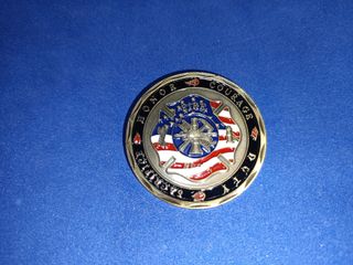 Monedas Conmemorativa de los Bomberos Americanos