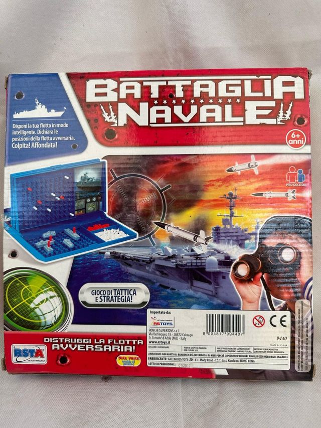 Gioco in scatola Battaglia navale nuovo