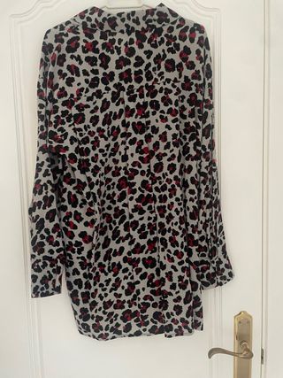 Camisa Estampada Nueva de Zara