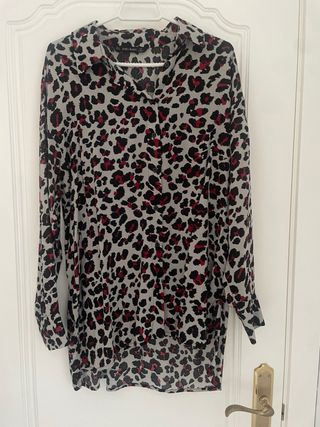 Camisa Estampada Nueva de Zara