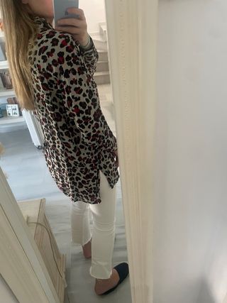 Camisa Estampada Nueva de Zara