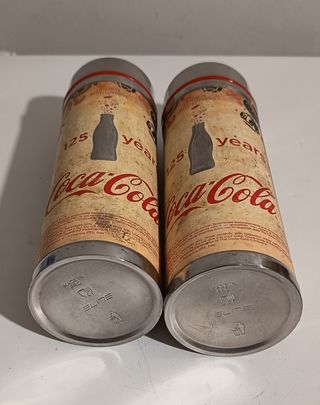 Coppia borraccia thermos Coca Cola da collezione 