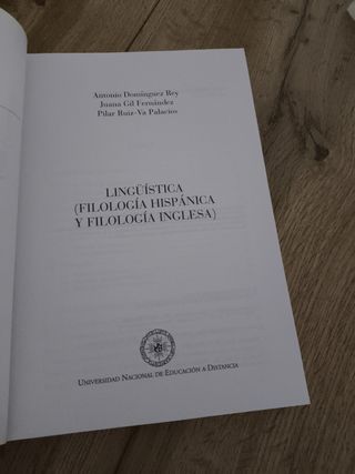 Lingüística Guía Didáctica UNED 