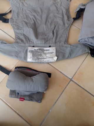 Portabebés ergonómico - mochila y fular