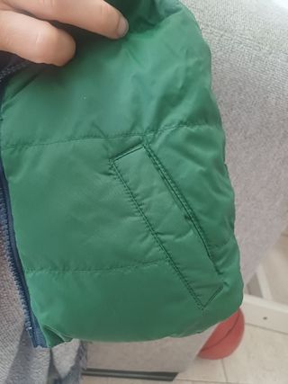  Chaleco reversible 18M
