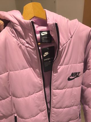 Chaqueta Nike acolchada rosa - Talla L
