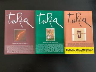 TURIA. Revista cultural. Números 43 44 45 76. 5 cada uno.
