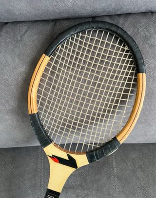 Raqueta fronton vintage