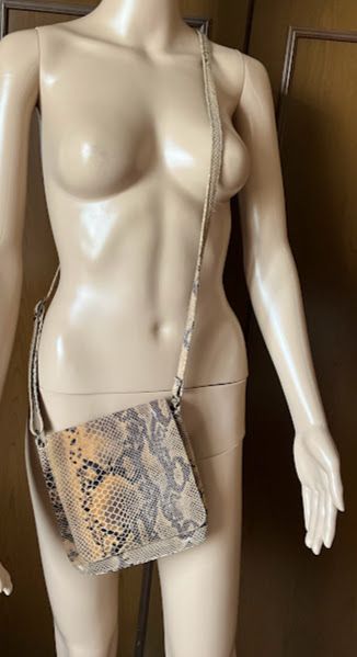 Borsa a tracolla in pelle Artenova Donna, marrone