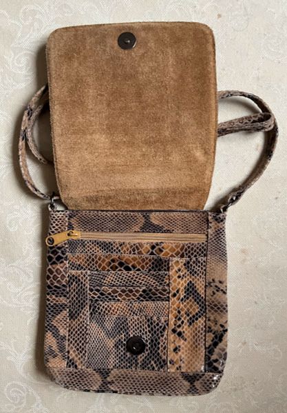 Borsa a tracolla in pelle Artenova Donna, marrone