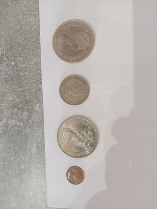 Vecchie monete inglesi