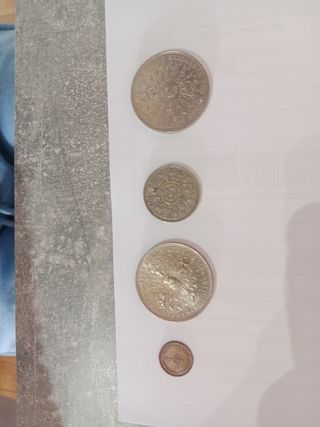 Vecchie monete inglesi