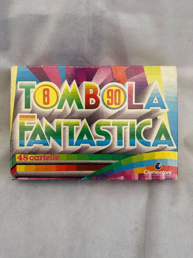 Tombola fantastica Clementoni 48 cartelle