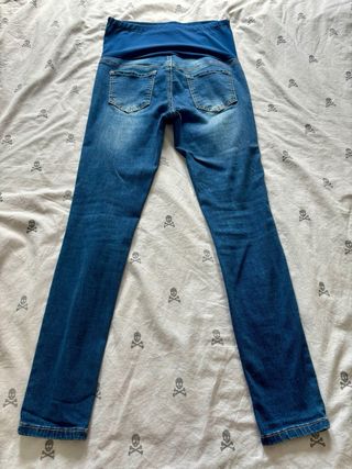 Vaquero premama azul