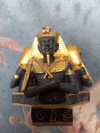 3 statue di faraoni egizi - Decorazione