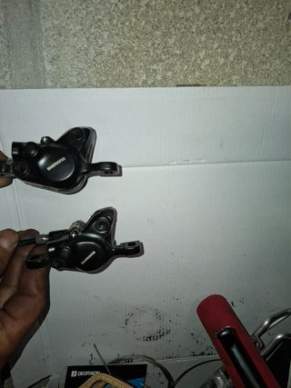 Manillar bicicleta btt con manetas
