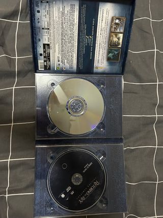 DVD edicion ilimitada el señor de los anillos