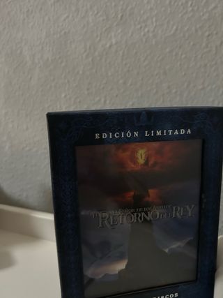 DVD edicion ilimitada el señor de los anillos