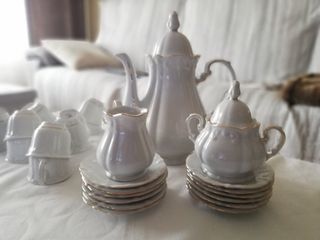 Juego de café de porcelana