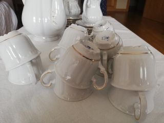 Juego de café de porcelana