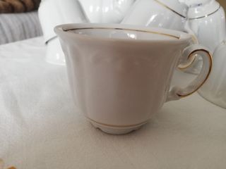 Juego de café de porcelana