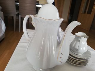 Juego de café de porcelana