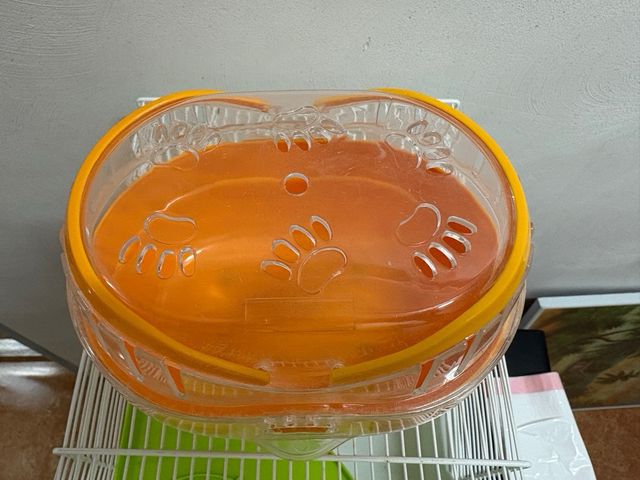 Jaula para hámster - Verde y Blanca