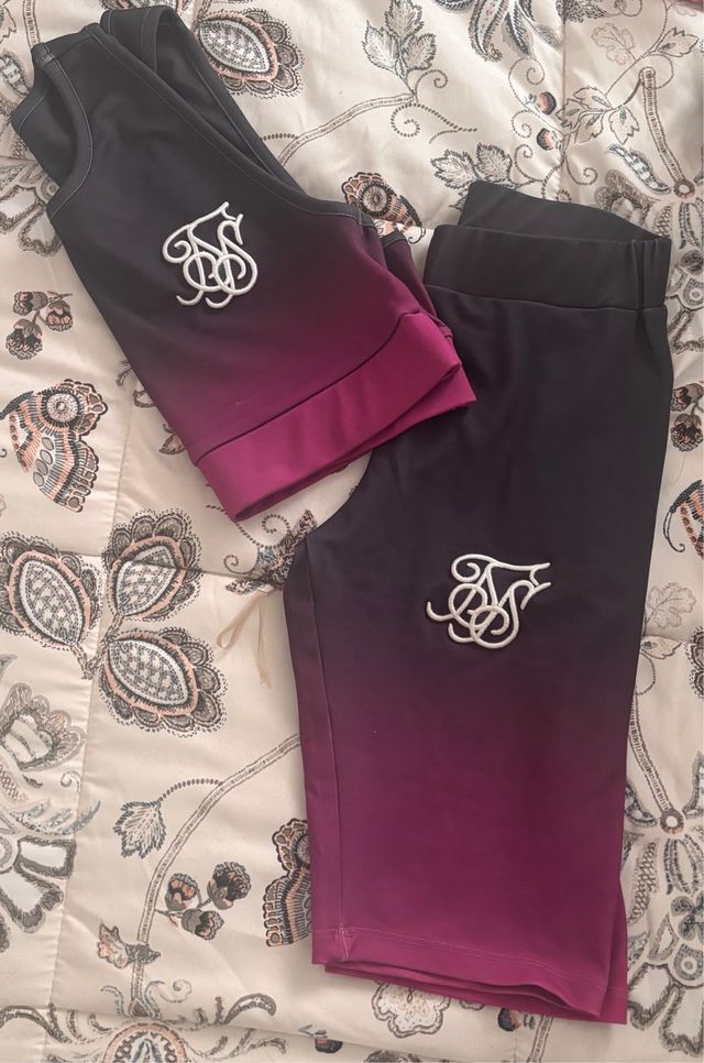 Conjunto SikSilk Xs-S - Top y mallas cortas