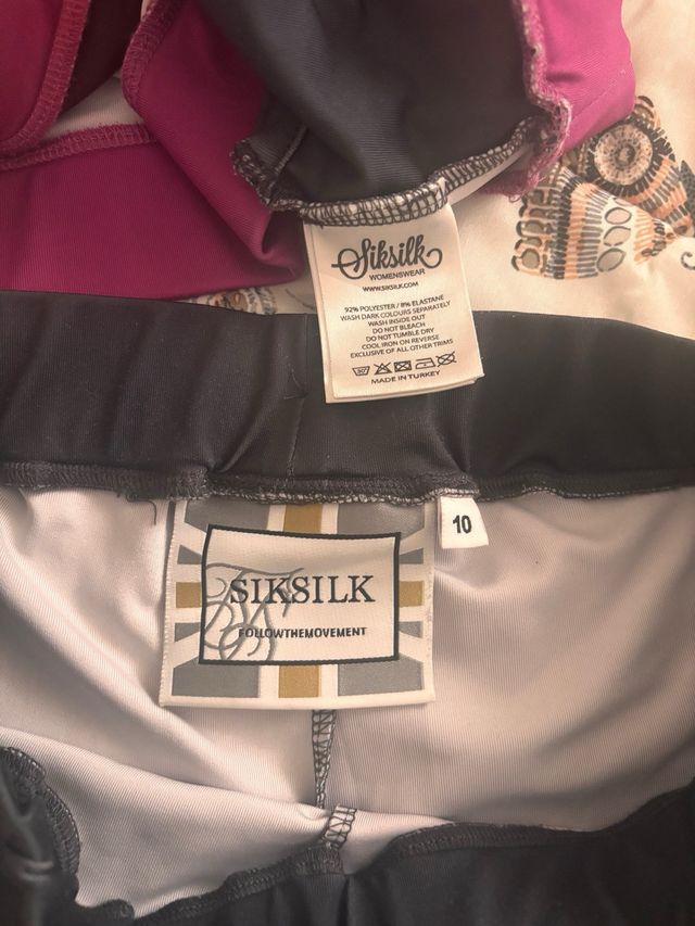Conjunto SikSilk Xs-S - Top y mallas cortas