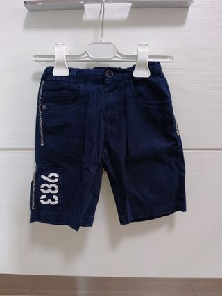 Shorts bimbo blu marine 5 anni