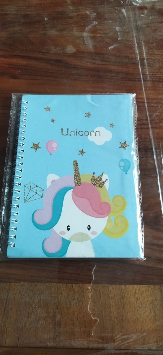 Cuaderno Espiral Unicornio