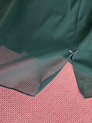 Sottanina trasparente