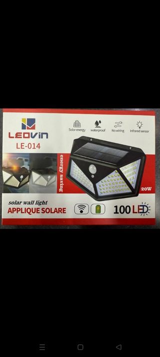 Applique solare Leovin