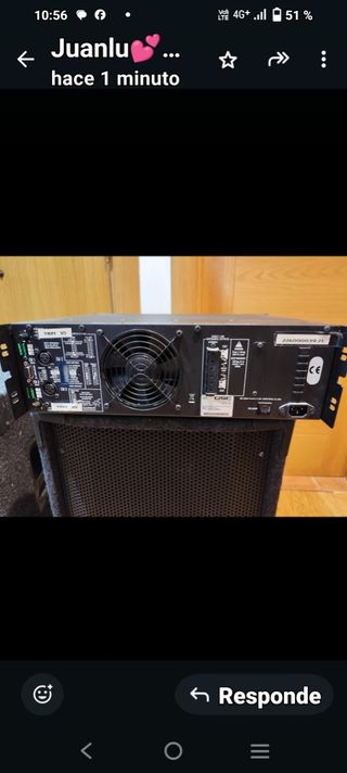 Se vende equipo de sonido profesional