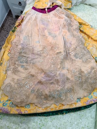 Traje Fallera Talla 38 - Multicolor