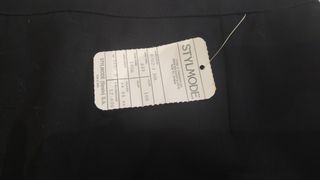 Falda tubo negra nueva con etiqueta