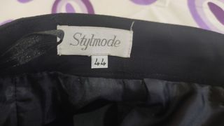 Falda tubo negra nueva con etiqueta