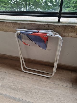 Silla plegable vintage para camping