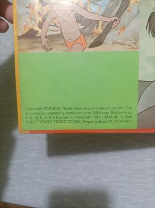 El libro de la selva Colección sonrisa 