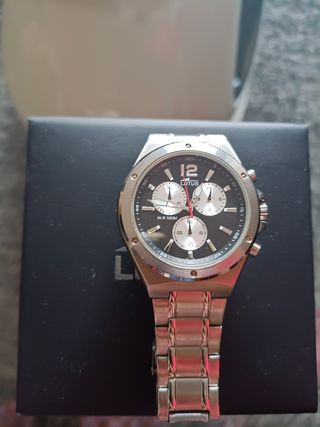 Reloj Lotus Hombre Cronógrafo Plata 
