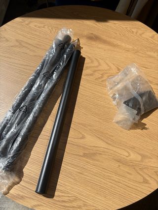 4 Patas Silla/Mesa Metalicas Negras