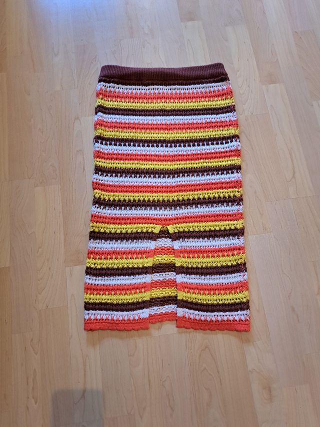 Conjunto crochet multicolor