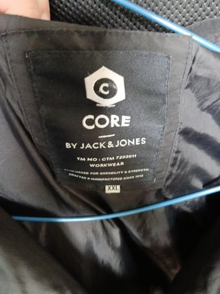 Chaqueta Jack & Jones XXL negra