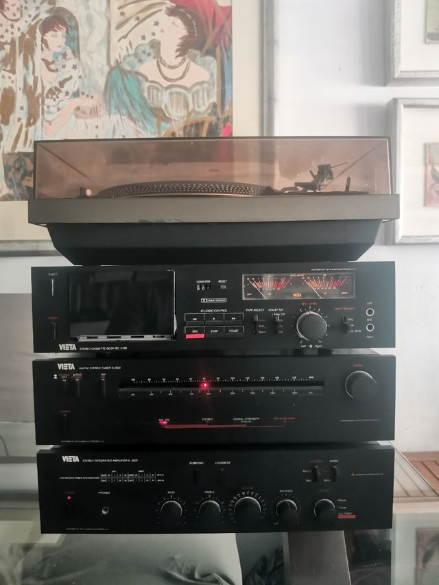 Equipo música VIETA-DUAL vintage